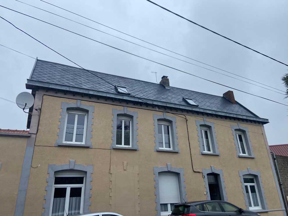 Chantier toiture couverture Roclincourt