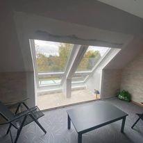  Création d'une verrière balcon Velux à Ferin